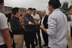 Fujian Provincial Development and Reform Commission “Grasp the project, promote development”research group, a visit to Hui'an County Sculpture Circular Economy Industrial Park Project Site invest